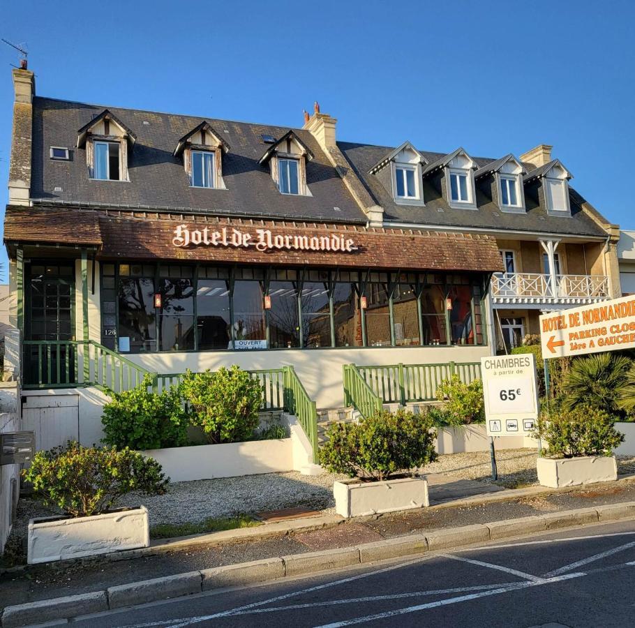 Hotel De Normandie Saint-Aubin-Sur-Mer  Luaran gambar